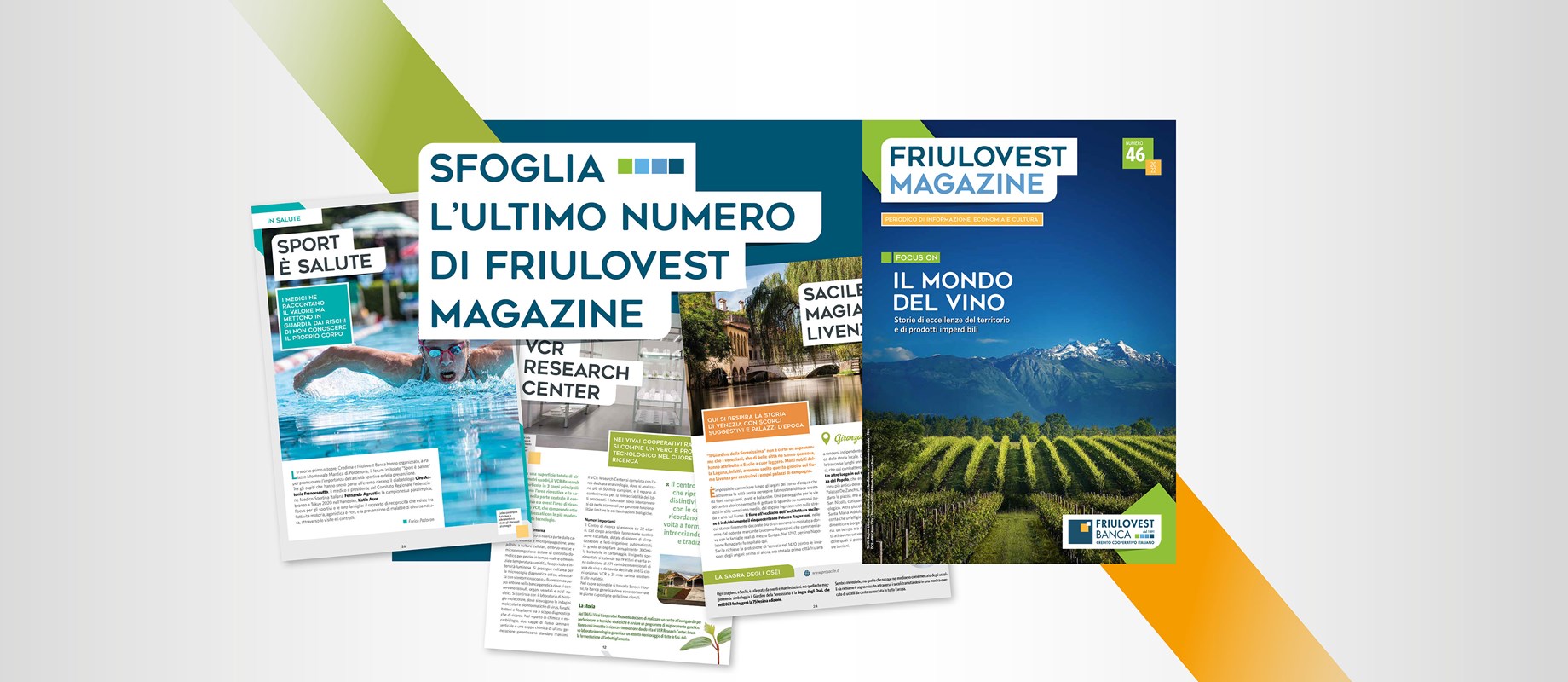 Il nuovo numero di Friulovest Magazine è online! 